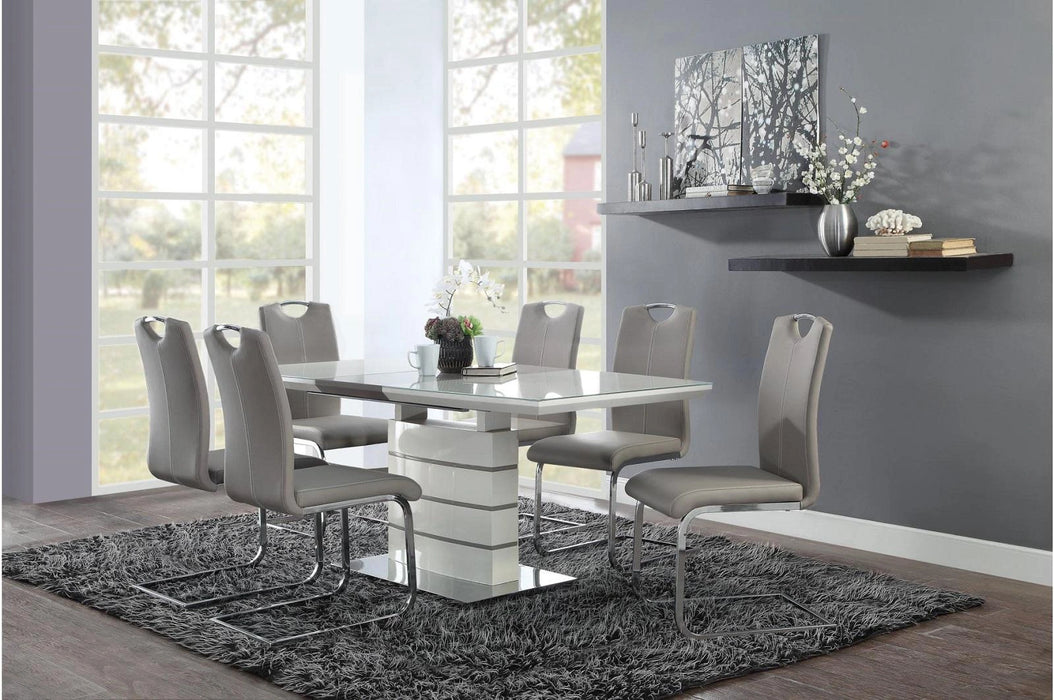 Glissand Side Chair in Chrome (Set of 2)