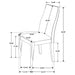 Wes Dining Side Chair - US Furniture & Mattress (Waterbury,CT)*