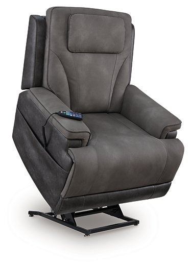 4Z-Peaceful Pause Power Lift Recliner - US Furniture & Mattress (Waterbury,CT)*