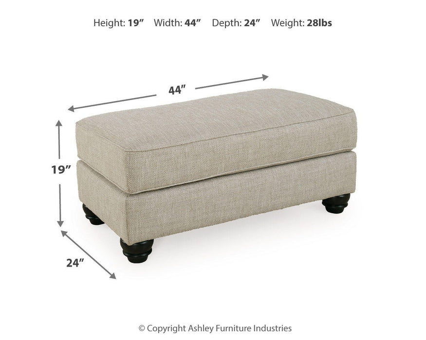 Asanti Ottoman - US Furniture & Mattress (Waterbury,CT)*