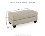 Asanti Ottoman - US Furniture & Mattress (Waterbury,CT)*