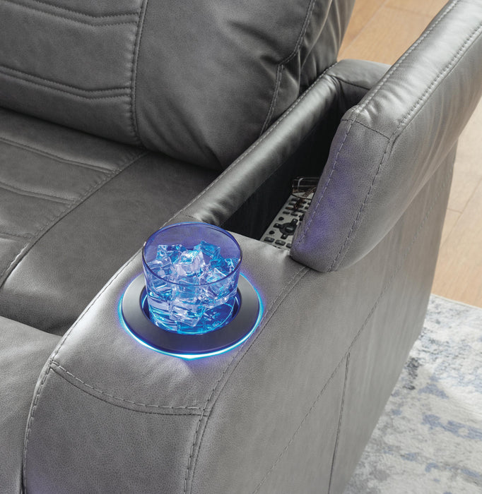 Schooner Rocks Power Recliner - US Furniture & Mattress (Waterbury,CT)*