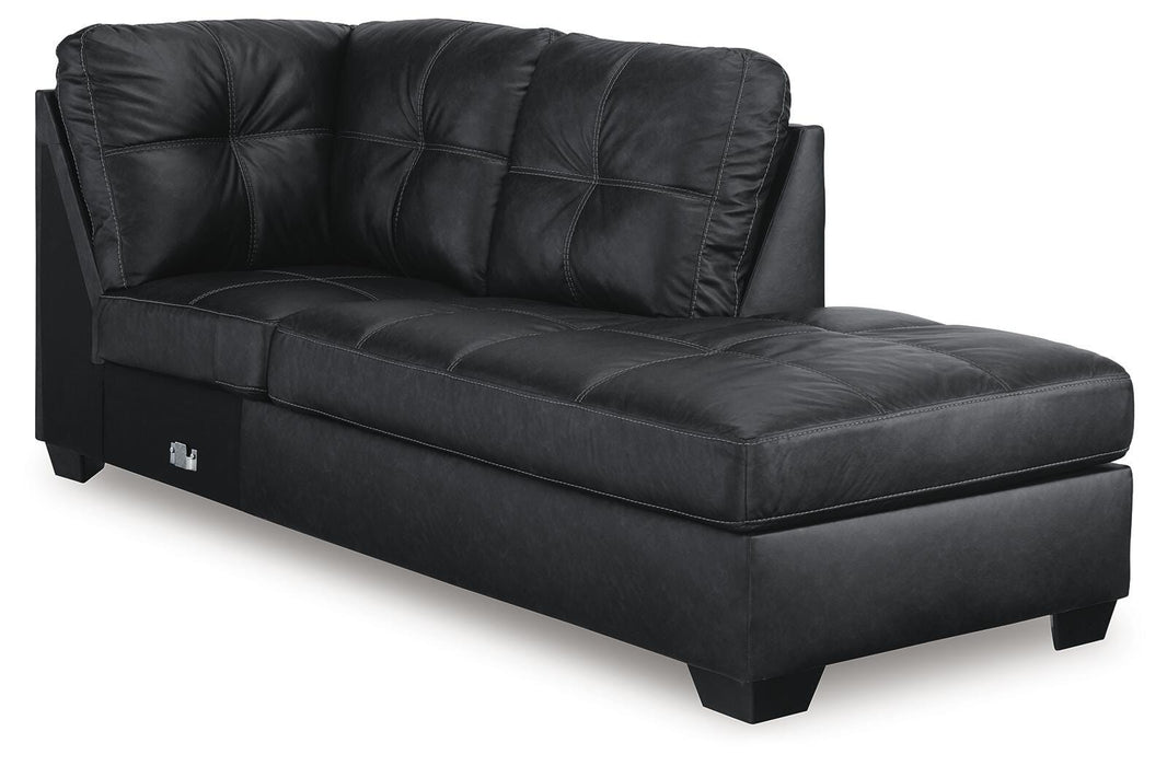 Barlin Mills Sectional with Chaise - US Furniture & Mattress (Waterbury,CT)*