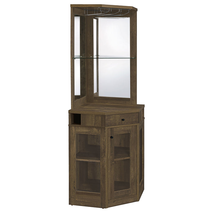 Alviso Corner Bar Cabinet - US Furniture & Mattress (Waterbury,CT)*