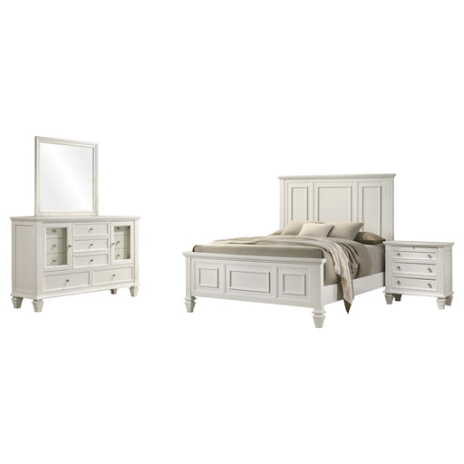 Sandy Beach 4 Pc Bedroom Set - US Furniture & Mattress (Waterbury,CT)*