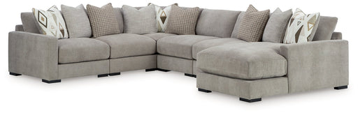 Aslan Court Sectional with Chaise - US Furniture & Mattress (Waterbury,CT)*