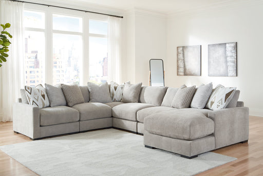 Aslan Court Sectional with Chaise - US Furniture & Mattress (Waterbury,CT)*