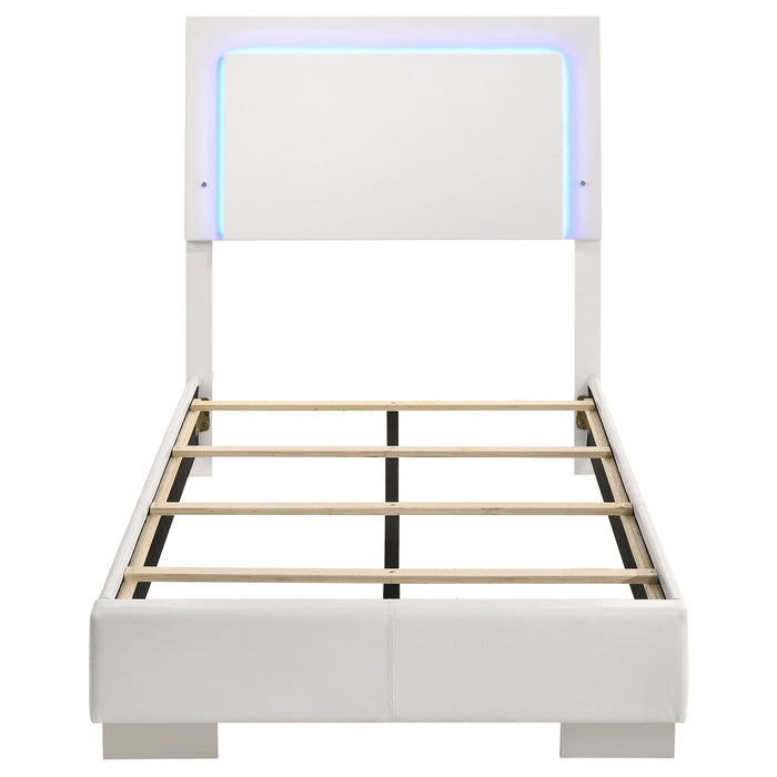 Felicity Panel Bed with LED Lighting