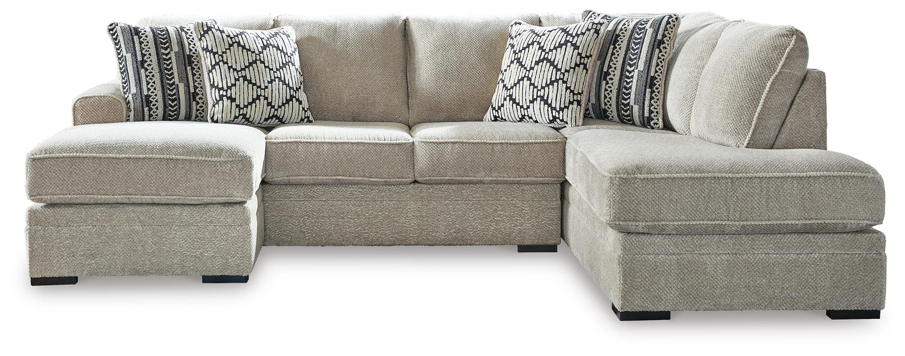 Calnita Sectional with Chaise - US Furniture & Mattress (Waterbury,CT)*