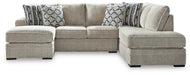 Calnita Sectional with Chaise - US Furniture & Mattress (Waterbury,CT)*