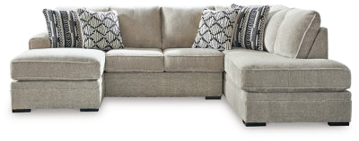 Calnita Sectional with Chaise - US Furniture & Mattress (Waterbury,CT)*