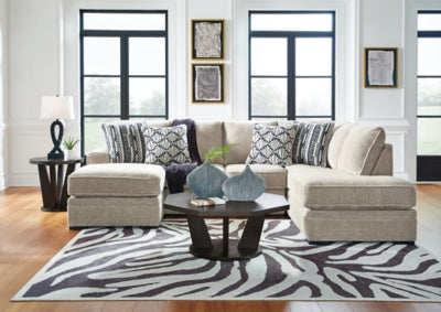 Calnita Sectional with Chaise - US Furniture & Mattress (Waterbury,CT)*
