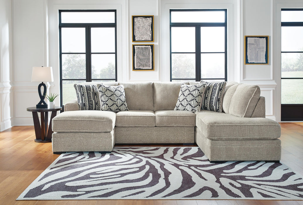 Calnita Sectional with Chaise - US Furniture & Mattress (Waterbury,CT)*