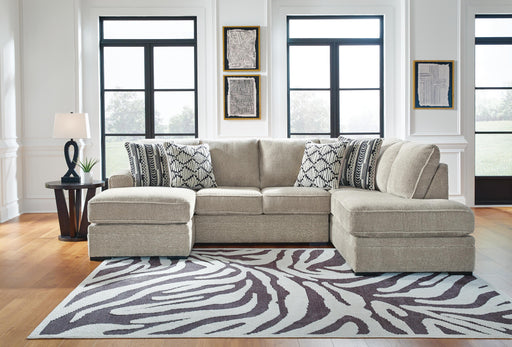 Calnita Sectional with Chaise - US Furniture & Mattress (Waterbury,CT)*