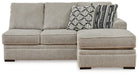 Calnita Sectional with Chaise - US Furniture & Mattress (Waterbury,CT)*