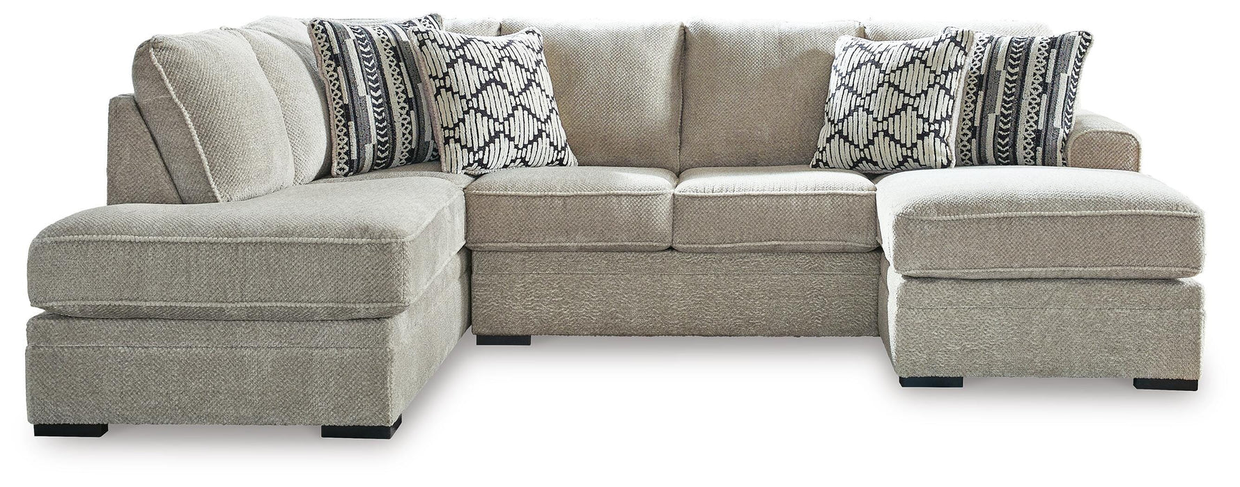Calnita Sectional with Chaise - US Furniture & Mattress (Waterbury,CT)*