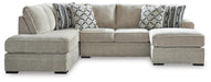 Calnita Sectional with Chaise - US Furniture & Mattress (Waterbury,CT)*