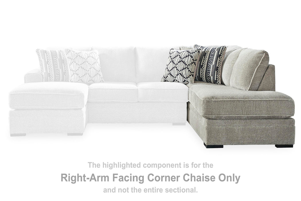 Calnita Sectional with Chaise - US Furniture & Mattress (Waterbury,CT)*