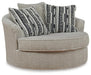 Calnita Oversized Swivel Accent Chair - US Furniture & Mattress (Waterbury,CT)*