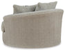 Calnita Oversized Swivel Accent Chair - US Furniture & Mattress (Waterbury,CT)*