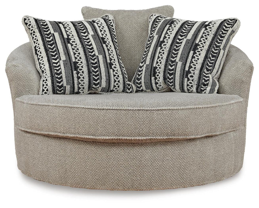 Calnita Oversized Swivel Accent Chair - US Furniture & Mattress (Waterbury,CT)*