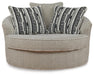 Calnita Oversized Swivel Accent Chair - US Furniture & Mattress (Waterbury,CT)*