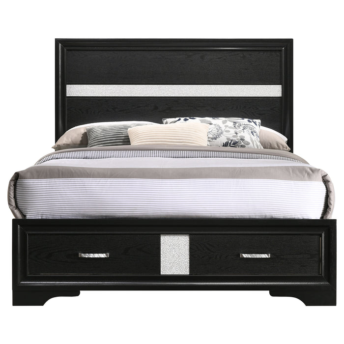 Miranda Panel Platform Storage Bed
