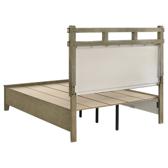 Hazlewood Panel Platform Storage Bed