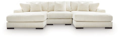 Lindyn Sectional with Double Chaise - US Furniture & Mattress (Waterbury,CT)*