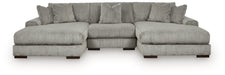 Lindyn Sectional with Double Chaise - US Furniture & Mattress (Waterbury,CT)*