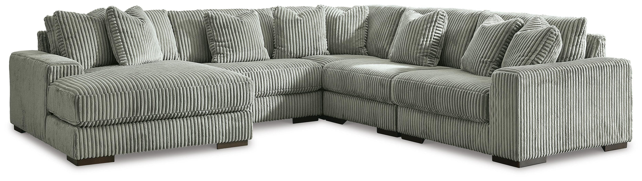 Lindyn Sectional with Chaise - US Furniture & Mattress (Waterbury,CT)*