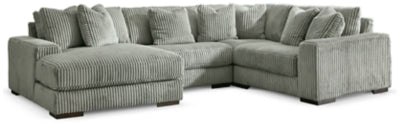 Lindyn Sectional with Chaise - US Furniture & Mattress (Waterbury,CT)*