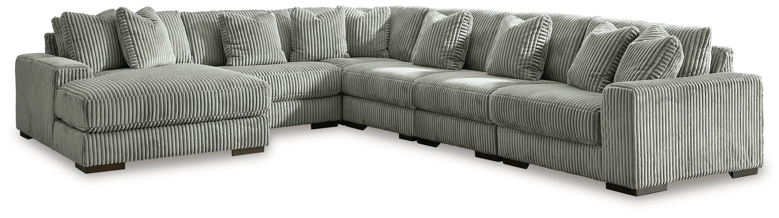 Lindyn Sectional with Chaise - US Furniture & Mattress (Waterbury,CT)*