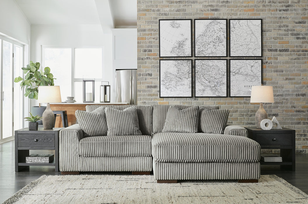 Lindyn Sectional with Chaise - US Furniture & Mattress (Waterbury,CT)*