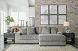 Lindyn Sectional with Chaise - US Furniture & Mattress (Waterbury,CT)*