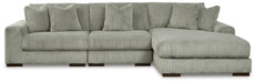Lindyn Sectional with Chaise - US Furniture & Mattress (Waterbury,CT)*
