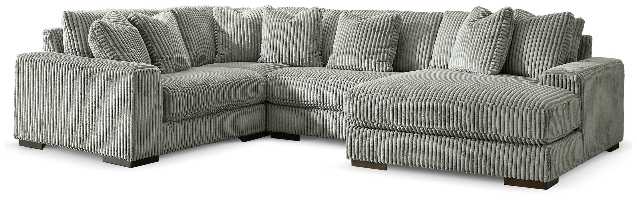 Lindyn Sectional with Chaise - US Furniture & Mattress (Waterbury,CT)*