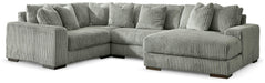 Lindyn Sectional with Chaise - US Furniture & Mattress (Waterbury,CT)*