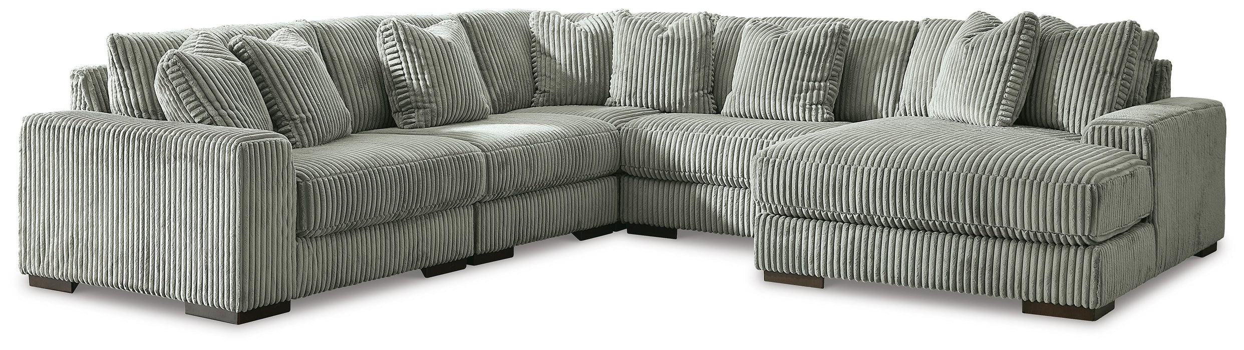 Lindyn Sectional with Chaise - US Furniture & Mattress (Waterbury,CT)*