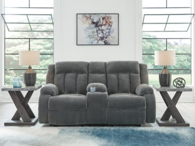 Observation Power Reclining Loveseat with Console - US Furniture & Mattress (Waterbury,CT)*