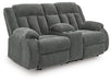 Observation Power Reclining Loveseat with Console - US Furniture & Mattress (Waterbury,CT)*
