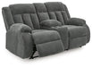 Observation Power Reclining Loveseat with Console - US Furniture & Mattress (Waterbury,CT)*