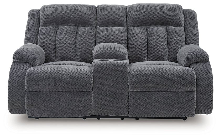 Observation Power Reclining Loveseat with Console