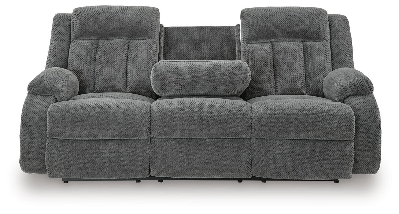 Observation Power Reclining Sofa with Drop Down Table - US Furniture & Mattress (Waterbury,CT)*