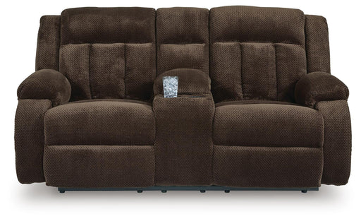 Observation Power Reclining Loveseat with Console - US Furniture & Mattress (Waterbury,CT)*