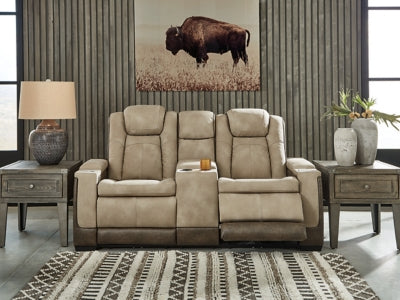 Next-Gen DuraPella Power Reclining Loveseat with Console - US Furniture & Mattress (Waterbury,CT)*