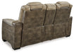 Next-Gen DuraPella Power Reclining Loveseat with Console - US Furniture & Mattress (Waterbury,CT)*