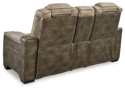 Next-Gen DuraPella Power Reclining Loveseat with Console - US Furniture & Mattress (Waterbury,CT)*