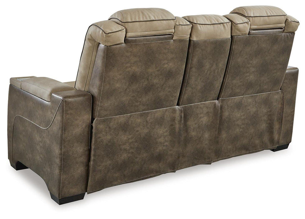 Next-Gen DuraPella Power Reclining Loveseat with Console - US Furniture & Mattress (Waterbury,CT)*