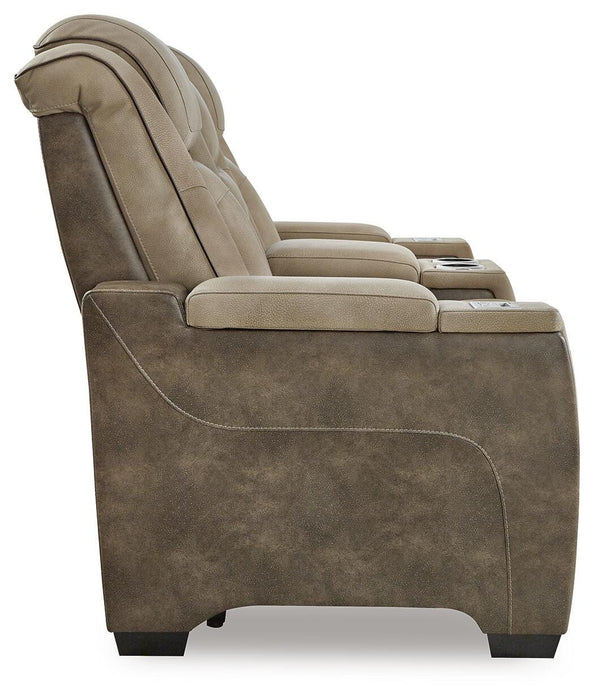 Next-Gen DuraPella Power Reclining Loveseat with Console - US Furniture & Mattress (Waterbury,CT)*